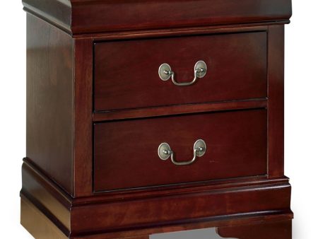 Alisdair - Reddish Brown - Two Drawer Night Stand Online Sale