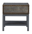 Derrylin - Brown - Rectangular End Table For Cheap