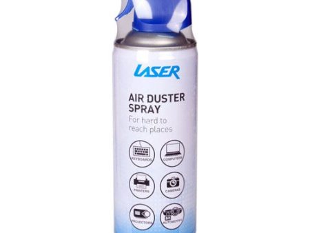 Laser Clean Range Air Duster 400ML Cleaning Computer & Laptop Fan For Cheap