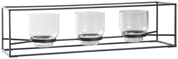 Jadyn - Black - Candle Holder Cheap