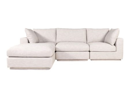 Justin - Lounge Modular Sectional - Taupe Supply