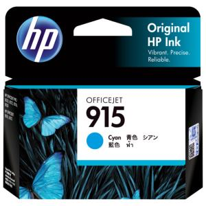 Genuine HP 915 Cyan Original Ink Cartridge 3YM15AA 315 Pages Online