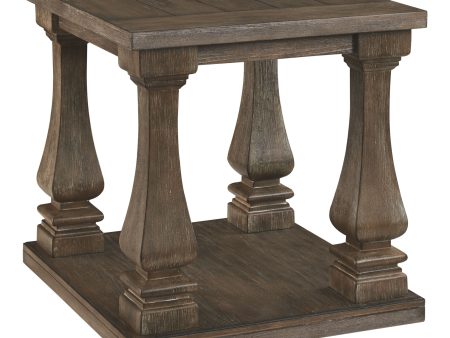 Johnelle - Gray - Rectangular End Table Online Sale