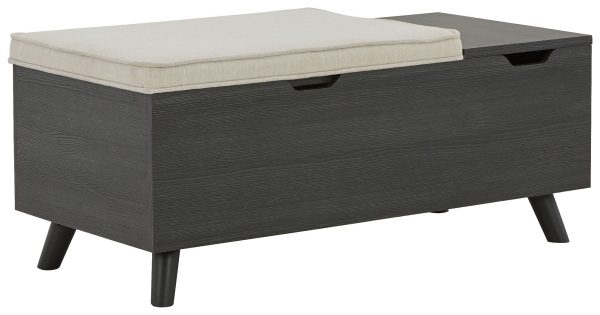 Yarlow - Dark Gray - Storage Bench Hot on Sale