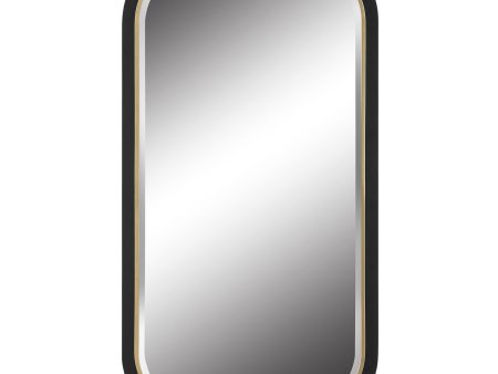 Nevaeh - Curved Rectangle Mirror For Sale