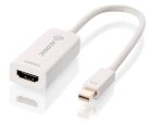 ALOGIC Premium 15cm Mini DisplayPort to HDMI Adapter Male to Female  WHITE Online Sale