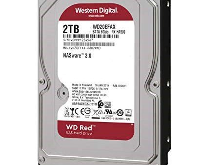 WD Red 2TB NASware 3.0 SATA 6 GB S 3.5  WD20EFAX Fashion