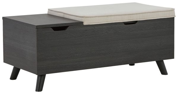 Yarlow - Dark Gray - Storage Bench Hot on Sale