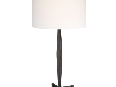 Counteract - Rust Metal Table Lamp For Sale