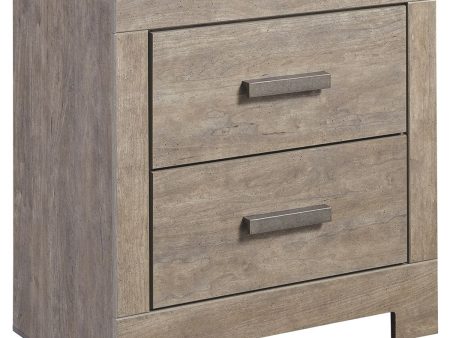 Culverbach - Gray - Two Drawer Night Stand Cheap