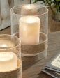 Eudocia - Clear - Candle Holder Set (Set of 2) For Cheap