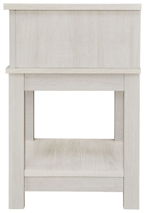 Dorrinson - White - One Drawer Night Stand Cheap