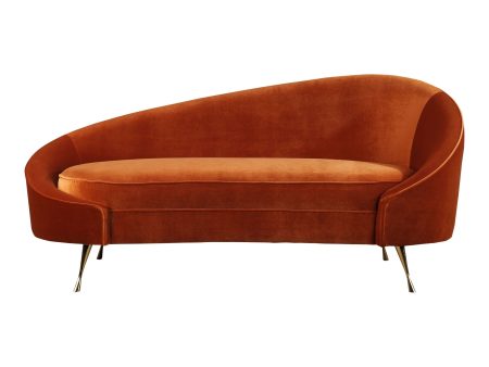 Abigail - Chaise - Umber Online now