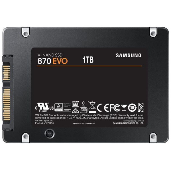 Samsung 870 EVO 1TB 2.5  SSD SATA Internal Solid State Drive MZ-77E1T0BW Online Hot Sale