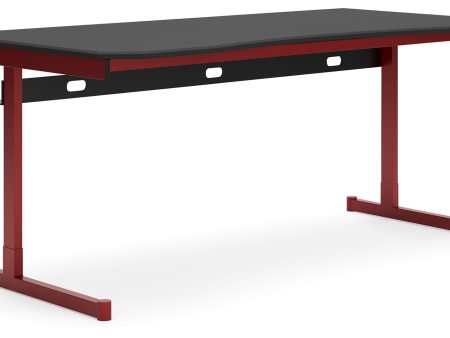 Lynxtyn - Red   Black - Home Office Desk Sale