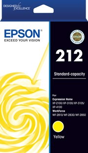 Genuine Epson 212 Ink Cartridge Yellow C13T02R492 T02R492 Hot on Sale