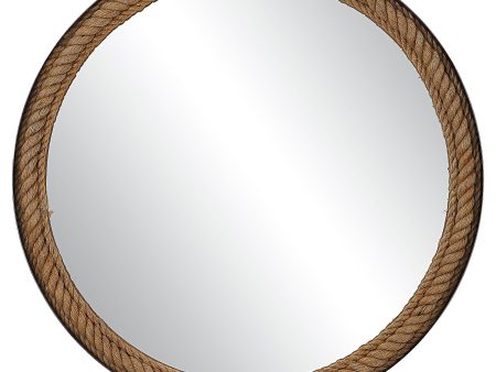 Bolton - Round Rope Mirror on Sale