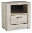 Bellaby - Whitewash - One Drawer Night Stand For Cheap