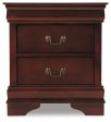 Alisdair - Reddish Brown - Two Drawer Night Stand Online Sale