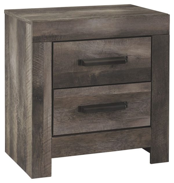 Wynnlow - Gray - Two Drawer Night Stand Online