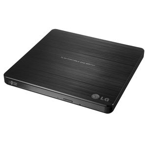 SLIM PORTABLE EXTERNAL DVD-RW DRIVE USB2.0 8X DVD 24X CD WRITE FOR WINDOWS & MAC OS For Cheap