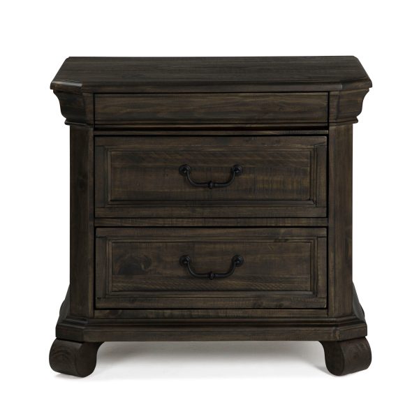 Bellamy - Drawer Nightstand - Peppercorn For Cheap