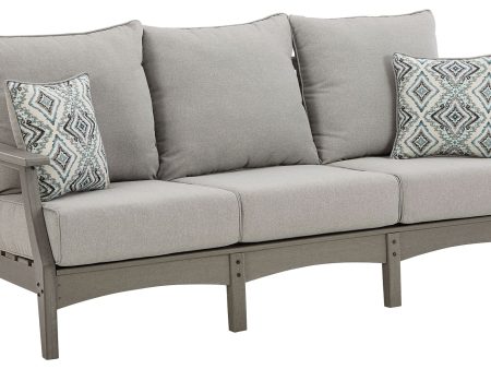 Visola - Gray - Sofa with Cushion Hot on Sale