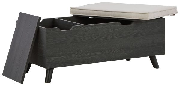 Yarlow - Dark Gray - Storage Bench Hot on Sale