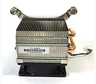 HP ProDesk 400 G1 SFF E2D14AV Fan Heatsink ASSY 4 Pin 730366-001 Fashion