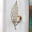 Woodland Treasure - Gold Candle Sconce Online