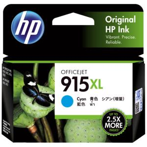 Genuine HP 915XL Cyan Original Ink Cartridge 825 Pages Online now