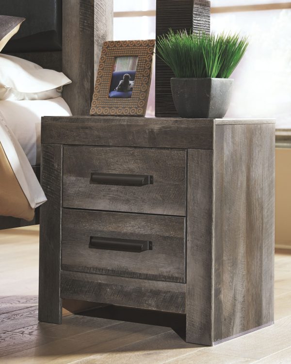 Wynnlow - Gray - Two Drawer Night Stand Online