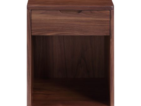 Osamu - Nightstand - Dark Brown Cheap