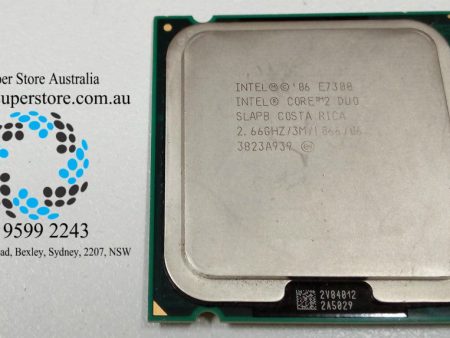 Intel Core 2 Duo E7300 Processor 2.66GHz 3MB Cache Socket 775 SLAPB Online