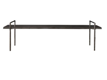 Chandos - Wooden Bench - Dark Gray on Sale