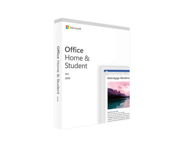 Microsoft Office Home & Student 2019 1PC Sealed Retail Pack for 1 PC or Mac Online