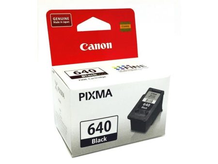 Canon PG640 Black Ink Cart MG4160 Online now