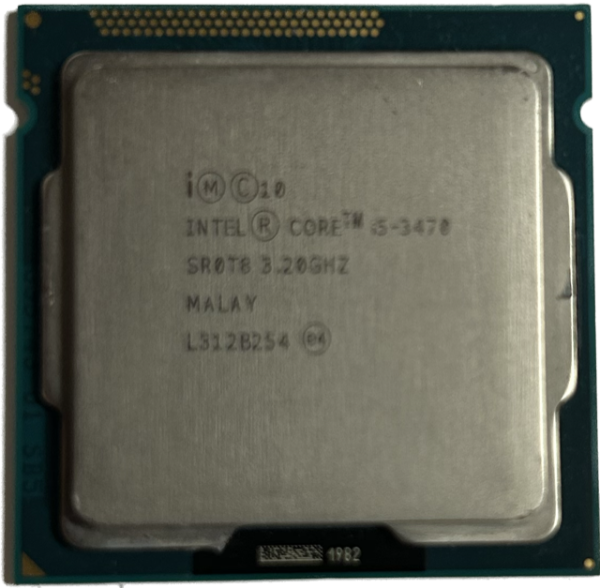 Intel Core i5-3470 CPU 3.2GHz 6MB Quad Core Processor SR0T8 Online