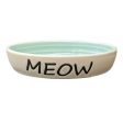 Spot Oval Green Meow Dish 6  1 count by Spot Hot on Sale