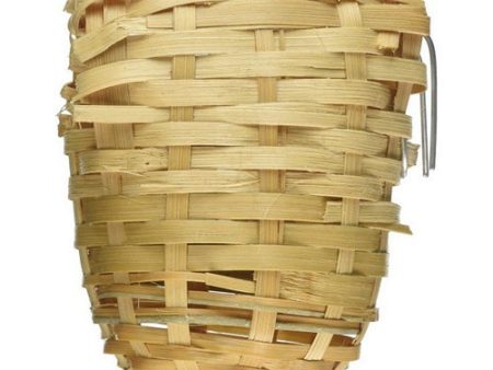 Prevue Finch All Natural Fiber Covered Bamboo Nest 1 count by Prevue Online Hot Sale