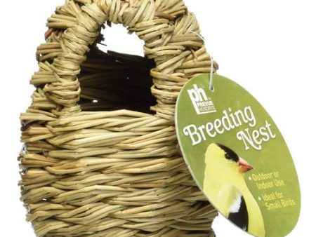 Prevue Finch All Natural Fiber Covered Twig Nest 1 count by Prevue Sale