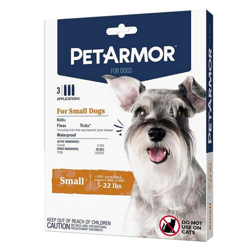 PetArmor Flea and Tick Treatment for Small Dogs (5-22 Pounds) 3 count by PetArmor Sale