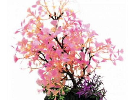 Penn Plax Bonsai Plant 11-12  Pink 1 count by Penn Plax Supply