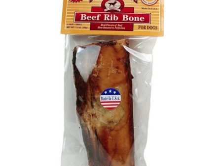 Smokehouse Beef Rib Bone Natural 6  Long Dog Treat 1 count by Smokehouse Sale