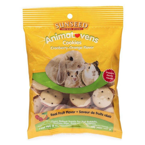 Sunseed AnimaLovens Cranberry Orange Cookies for Small Animals 4 oz by Sunseed Hot on Sale