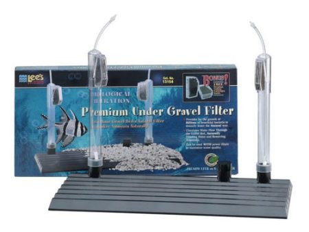 Lees Premium Under Gravel Filter for Aquariums 15 20H gallon by Lee s Online Sale