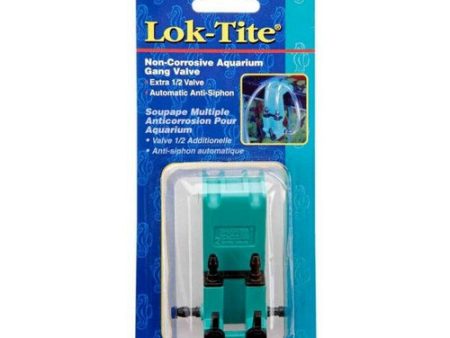 Penn Plax Lok-Tikte Plastic Valve with Hanger 2 Gang Valve 1 count by Penn Plax Hot on Sale