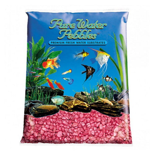 Pure Water Pebbles Aquarium Gravel - Red Frost 5 lbs (8.7-9.5 mm Grain) by Pure Water Pebbles For Cheap