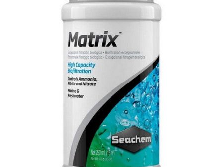 Seachem Matrix Biofilter Support Media 250 mL by Seachem Online Hot Sale