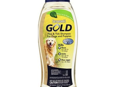 Sergeants Gold Flea and Tick Shampoo for Dogs and Puppies 18 oz by Sergeants on Sale